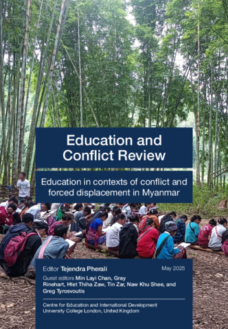 Education and conflict review: education in contexts of conflict and mass displacement in Myanmar