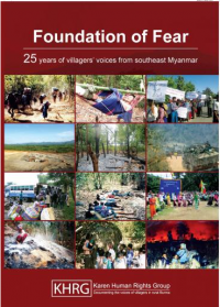 Image of Foundation of Fear: 25 years of villagers' voices from southeast Myanmar